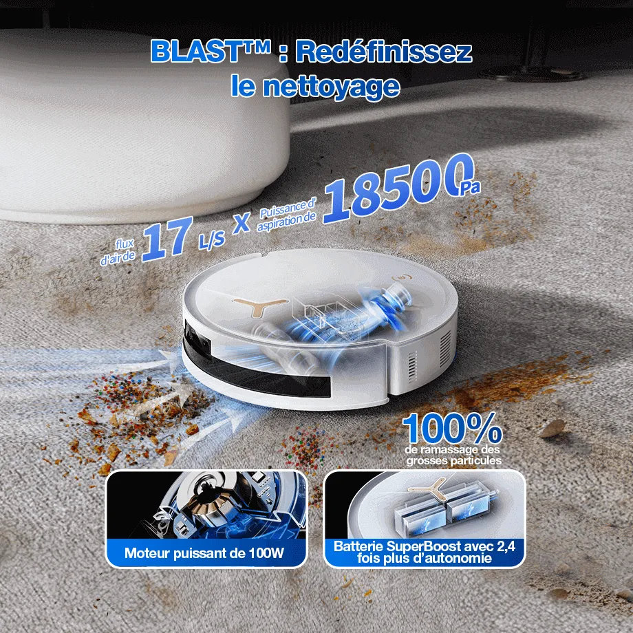 Ecovacs Deebot T50 Max Pro Omni Gen2 White by 5five - View 2