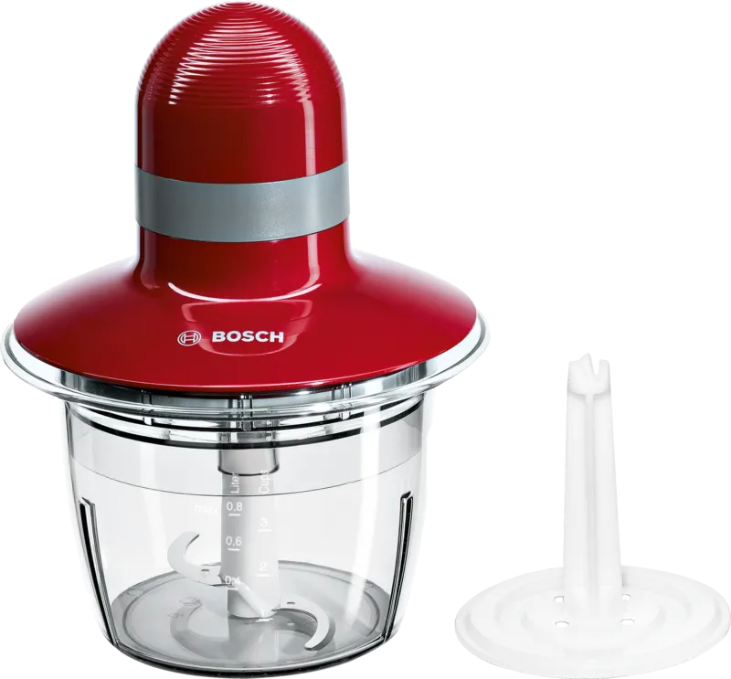 Bosch Mini Chopper 400W Red (MMR08R2) by Bosch