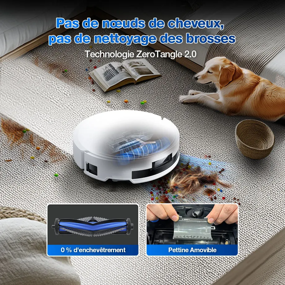 Ecovacs Deebot T50 Max Pro Omni Gen2 Blanc 6