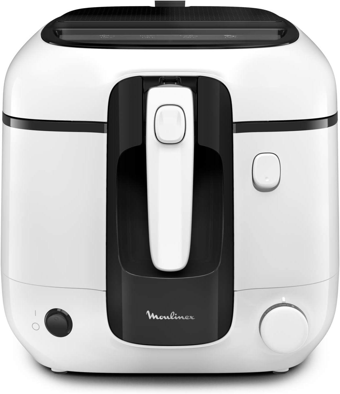 قلاية زيت مولينكس، سعة 2.2 لتر زيت، 1.5 كغ بطاطا مقلية، وعاء قابل للإزالة غير لاصق، سوبر أونو، أبيض by Moulinex - View 2