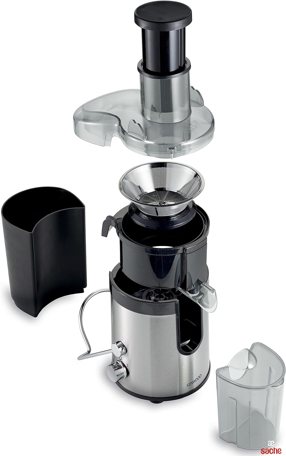 Kenwood Stainless Steel Juicer, JEM01.000BK - View 2