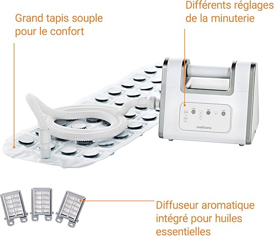 ميديسانا بساط حمام فقاعات، بساط تدليك مائي 5