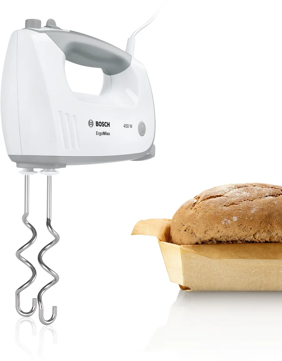 ErgoMixx Hand Mixer & Hand Blender 450W White by Bosch - View 2