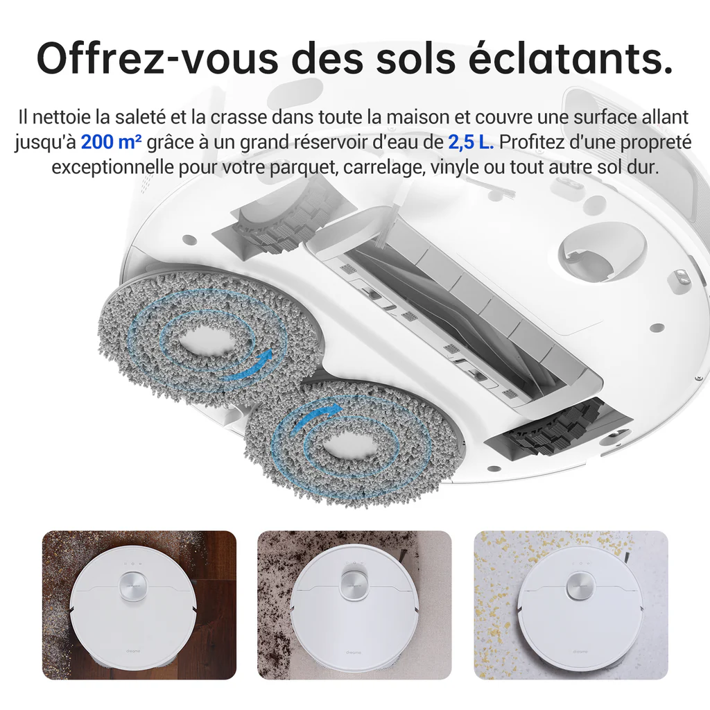 Dreame L10s Ultra Robot Aspirateur Laveur 7
