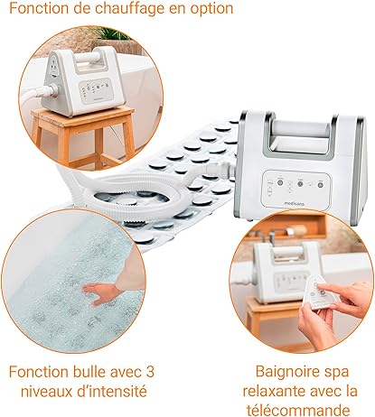 ميديسانا بساط حمام فقاعات، بساط تدليك مائي 4