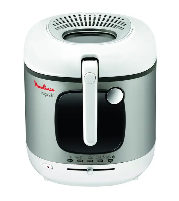 Moulinex Méga XXL Electric Deep Fryer, Large 2Kg Capacity, Removable Bowl, Adjustable Thermostat 2