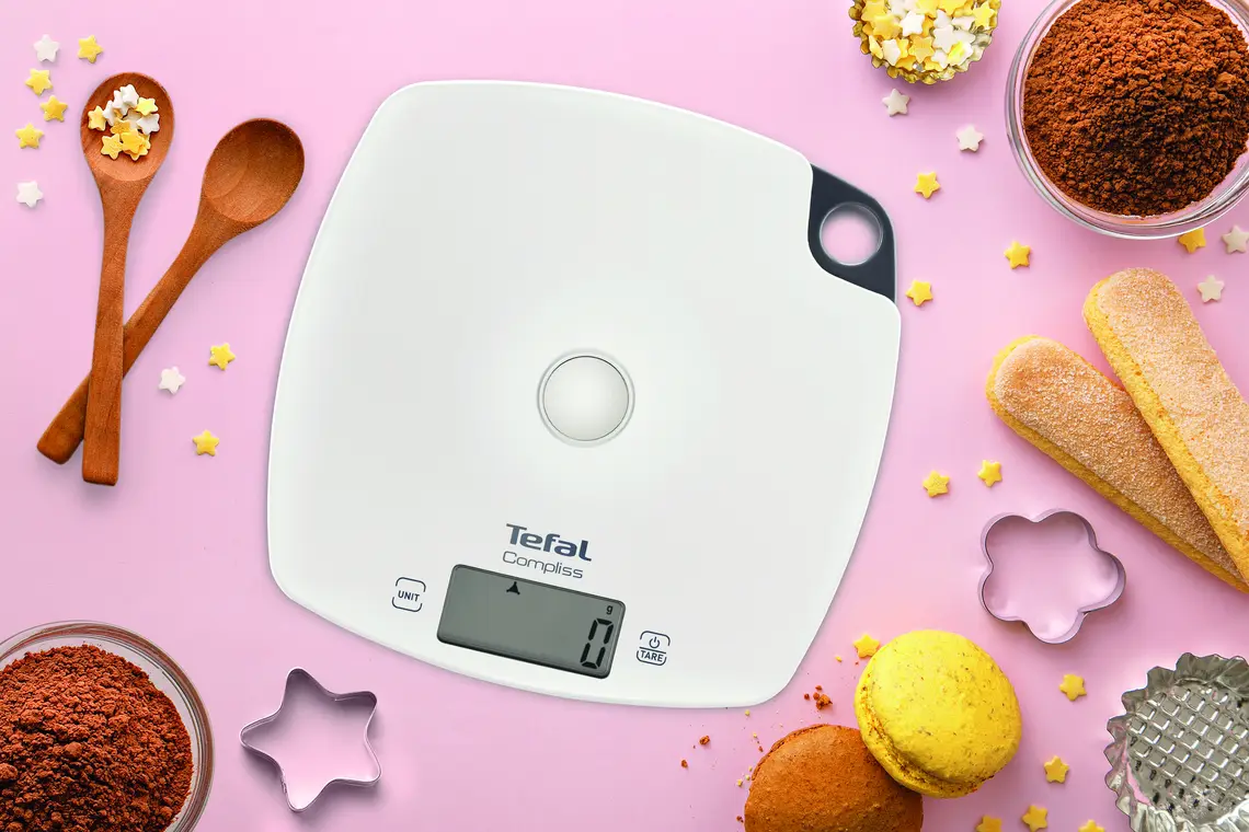 Tefal Compliss balance de cuisine blanche 4