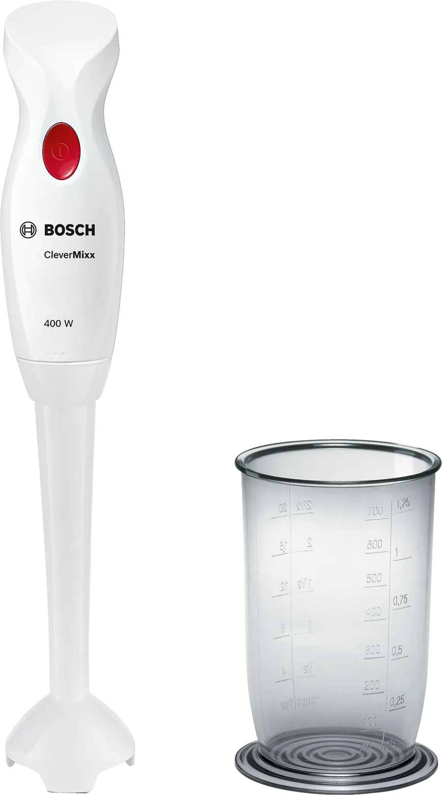 CleverMixx Hand Blender Bosch Plastique 400 W 6