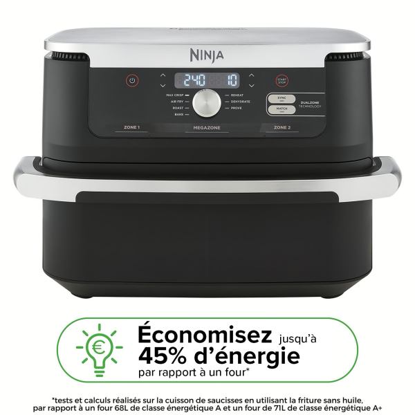 Ninja Foodi FlexDrawer Airfryer 7-in-1, 10.4L AF500EU by Ninja