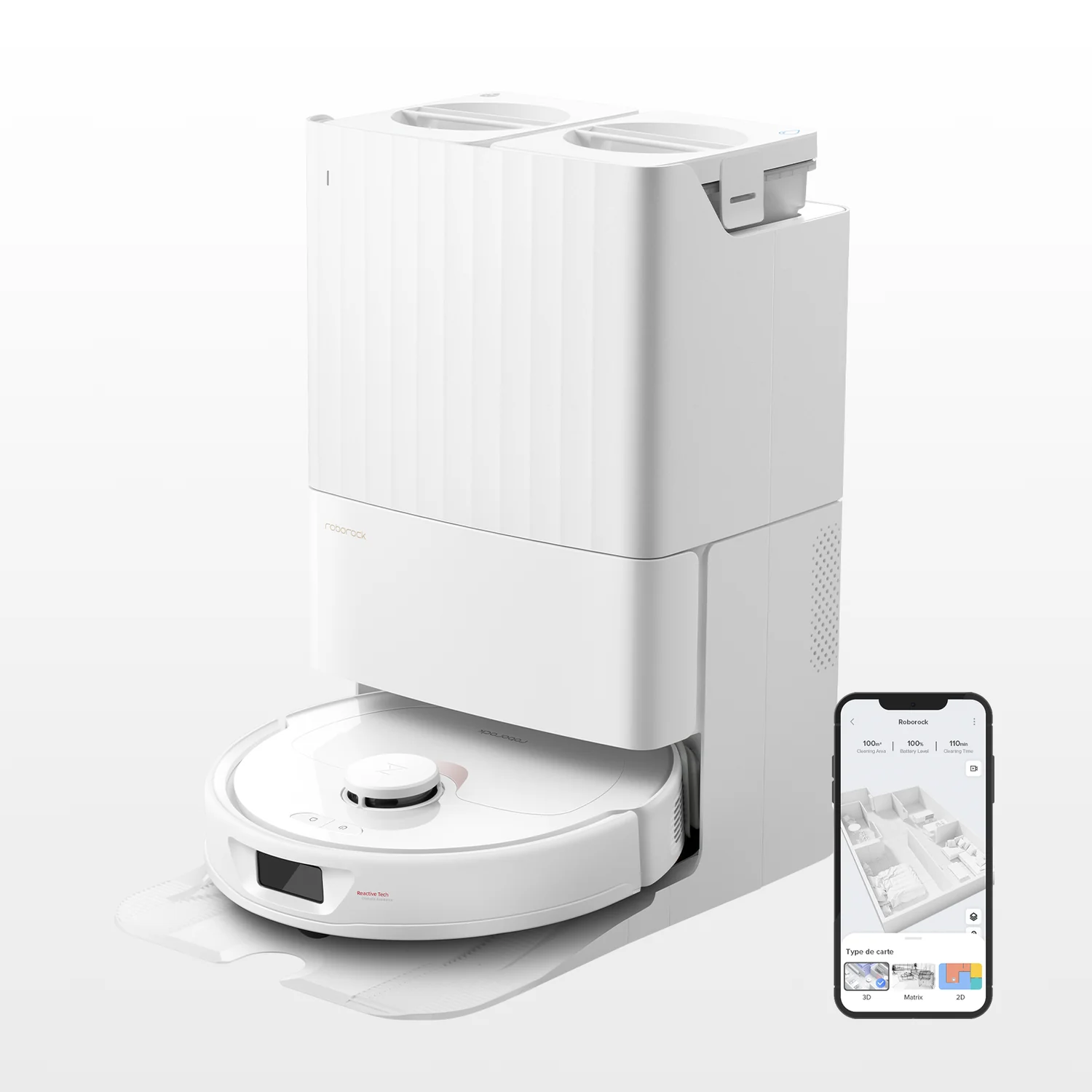 Roborock Qrevo Robot Vacuum Cleaner with Multifunction Station by Roborock