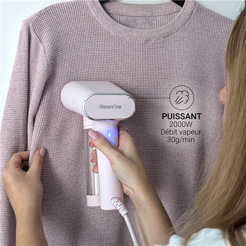 ستيم وان مكواة بخارية يدوية KARL بقدرة 2000 واط وسعة 150 مل + مزيل الوبر 3