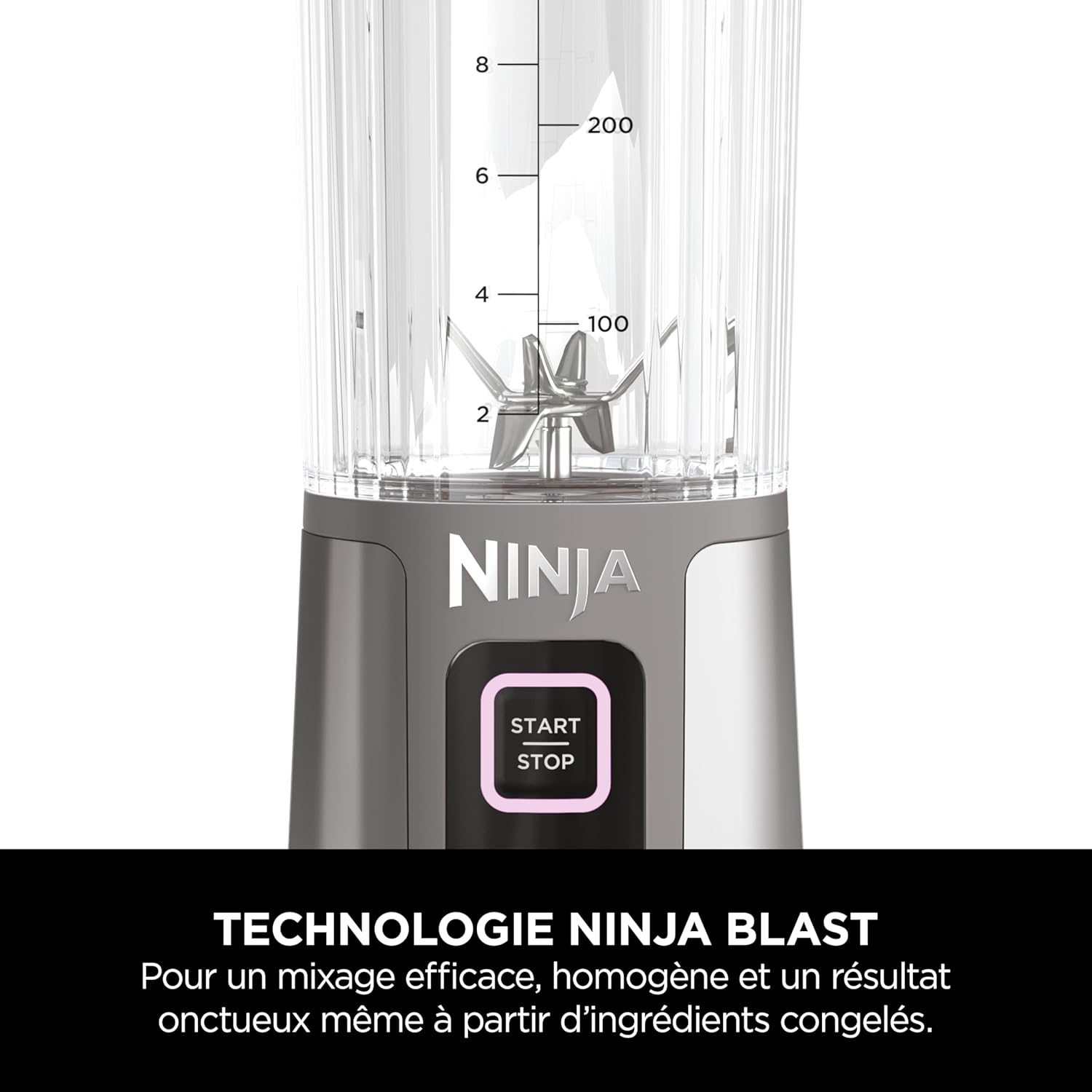 نينجا بلاست طقم 2 خلاطات محمولة 530 مل 9