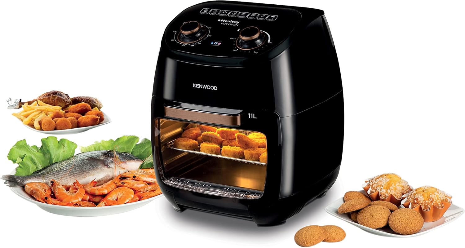 Kenwood Multifunction Air Fryer Oven 11L - HFP90.000BK 4