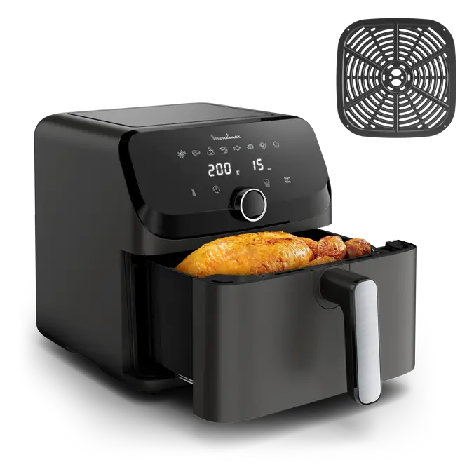 Easy Fry Mega EZ855D20 Air Fryer - 8 Programs - 7.5 L by Moulinex