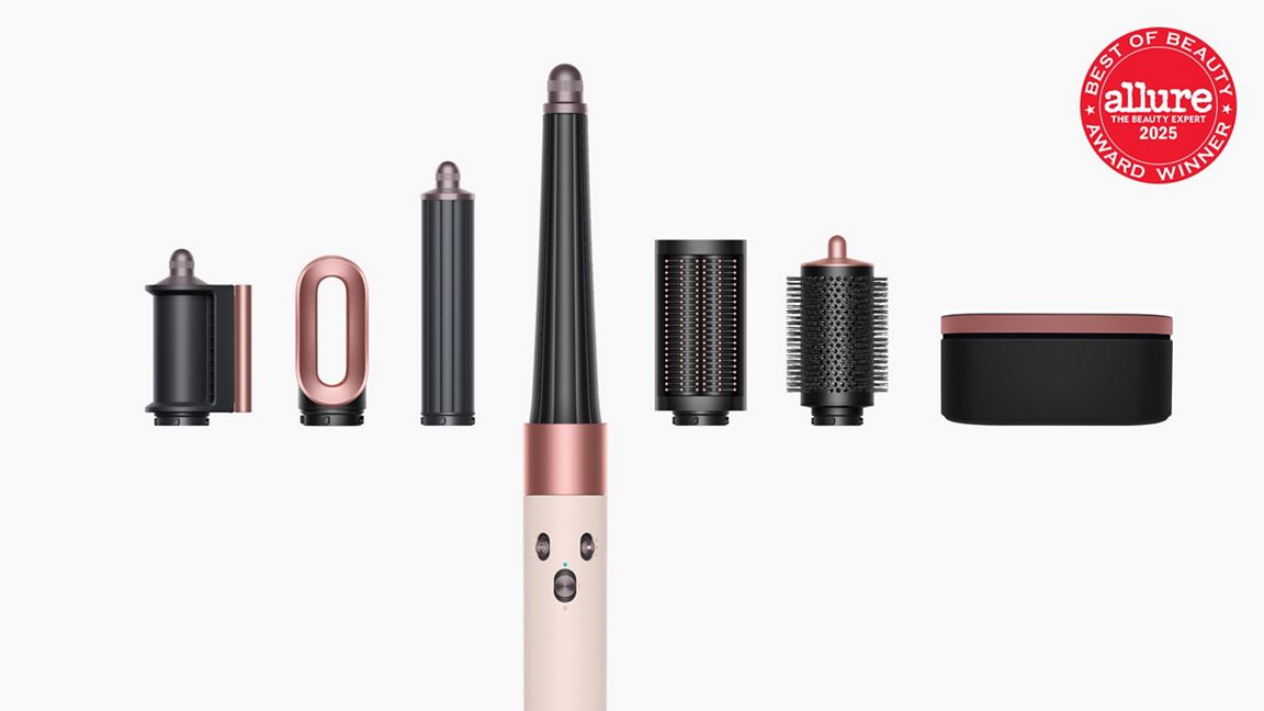 Dyson Airwrap i.d.™ Multi-Styler and Dryer Straight+Wavy (Ceramic Pink/Rose Gold) by Dyson - View 2