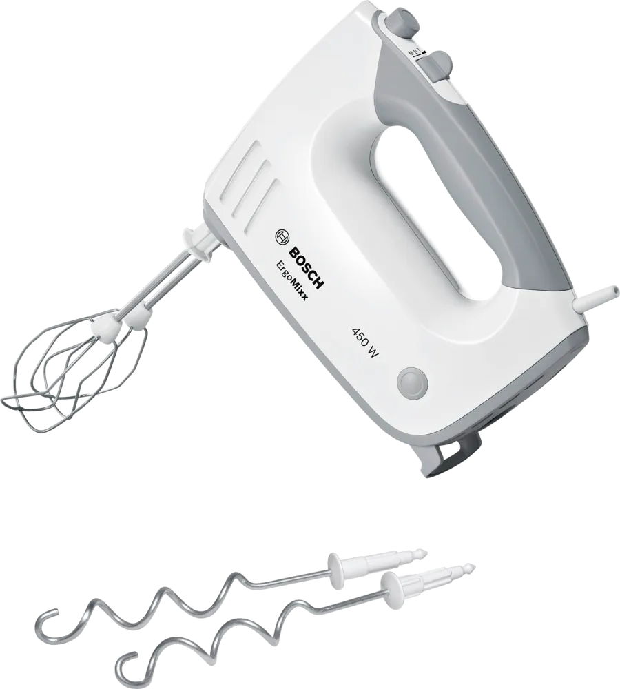 ErgoMixx Hand Mixer 450W White by Bosch