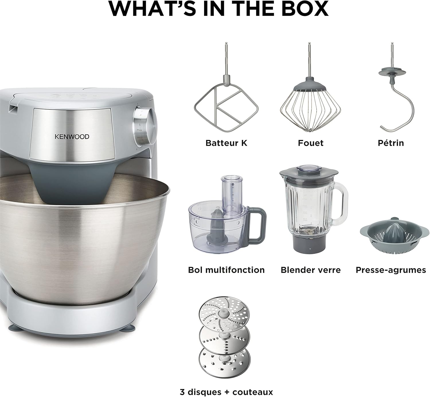 Kenwood Prospero+ Mixer KHC29.J0SI 5