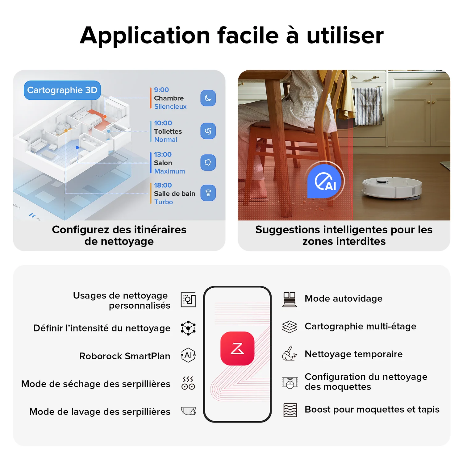 Roborock Qrevo S Robot Vacuum and Mop Set with Multifunction Station 8