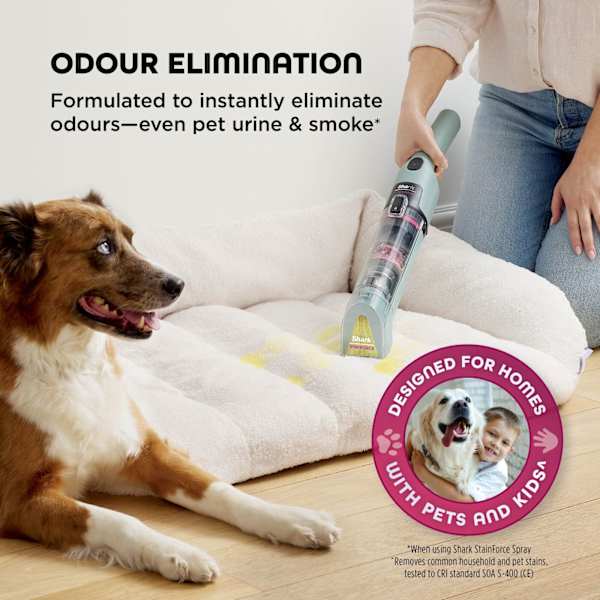 Shark StainForce Nettoyeur de Taches Sans Fil HX100UKCP 8
