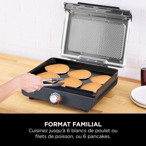 Grill et plancha d’intérieur Ninja Sizzle GR101EU 6