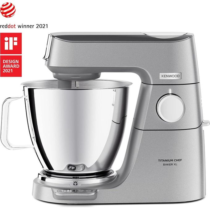 Kenwood Chef Titanium Chef Baker XL Stand Mixer KVL85.344SI Silver by Kenwood - View 2
