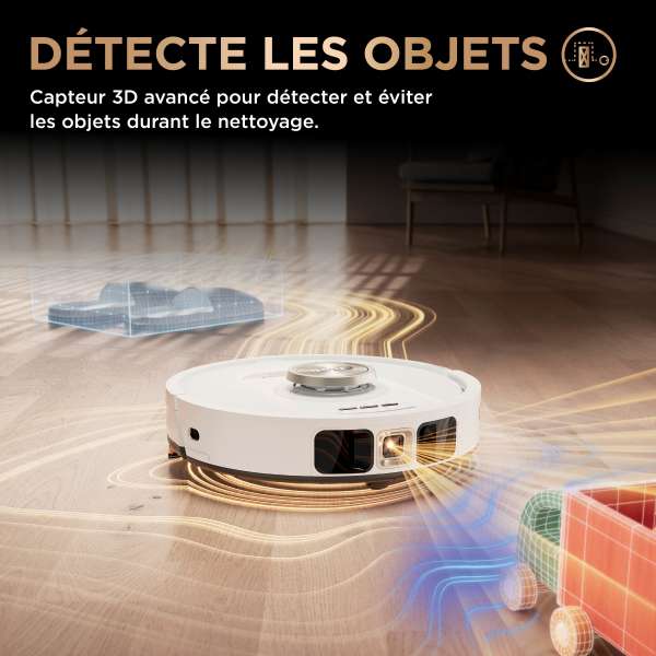 Shark PowerDetect NeverTouch Pro 2-in-1 Robot Vacuum and Mop AV2800ZEEUWH 7