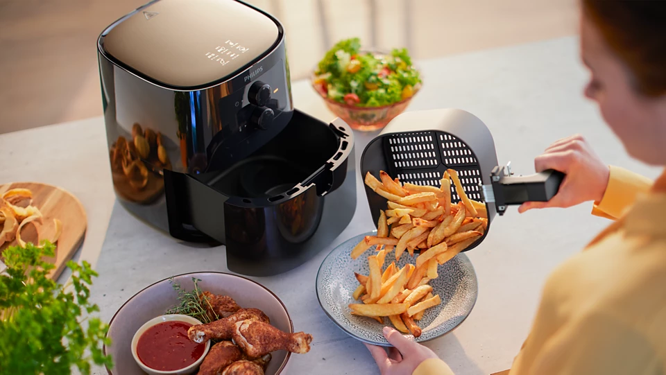Friteuse Sans Huile Philips Essential Airfryer 4.1L - HD9200/90 6