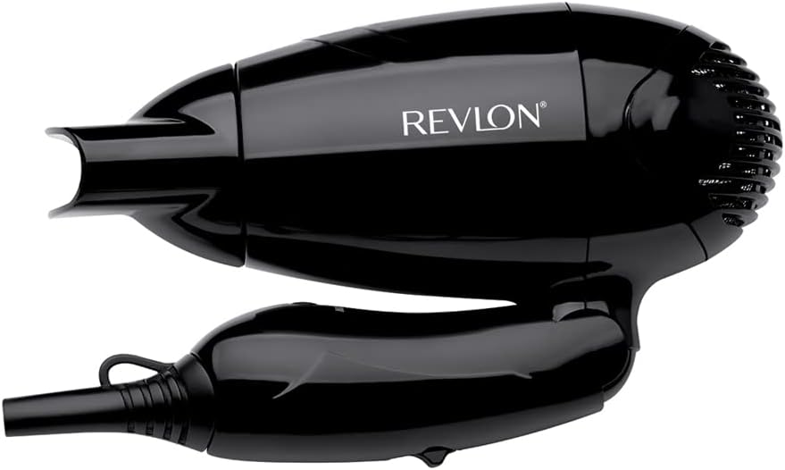 Revlon Folding Travel Hair Dryer - Compact and Light Weight - 1200 Watts - Black by Revlon - View 2