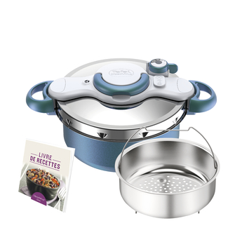 CLIPSOMINUT'® DUO 5L Pressure Cooker - Boreal Blue by Seb