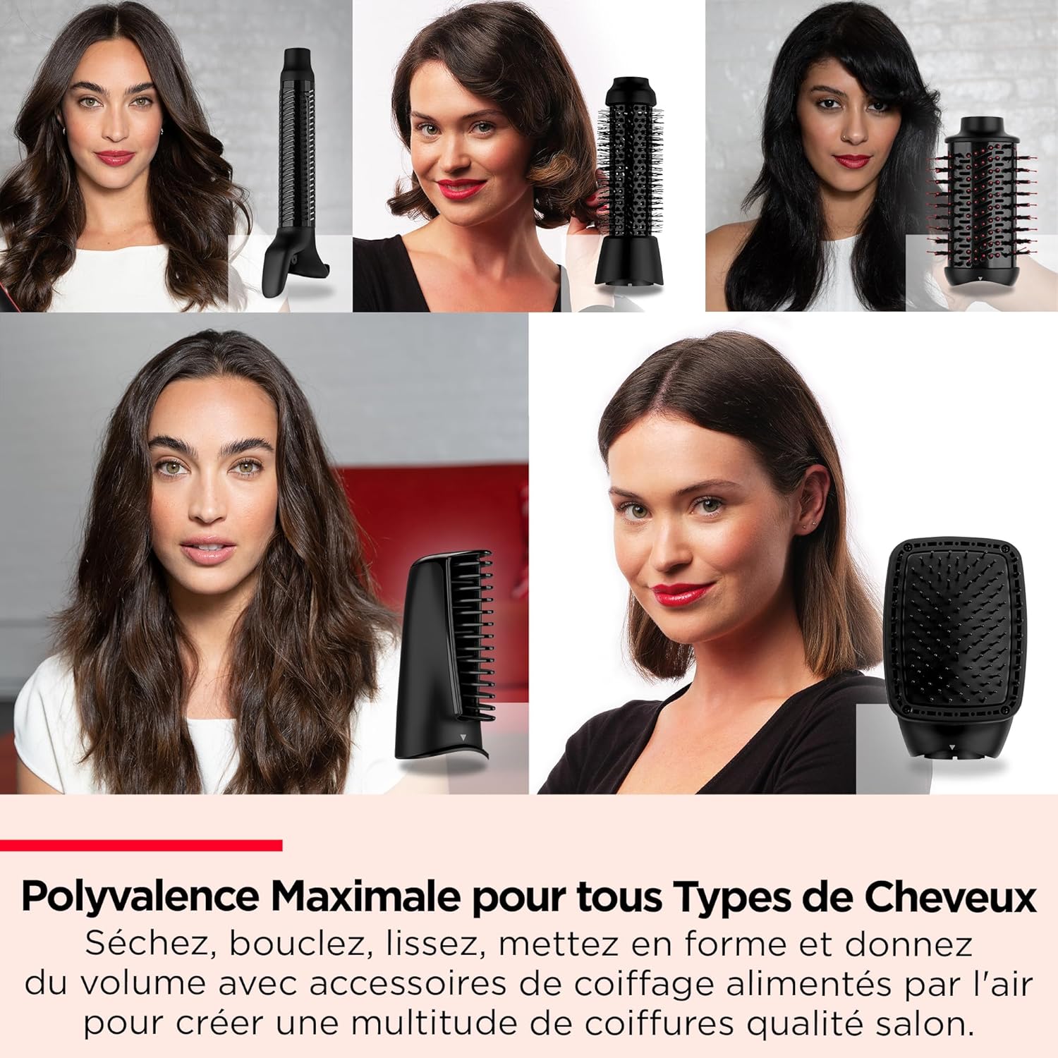 Brosse coiffante multi-usages Revlon One-Step 5 en 1 3
