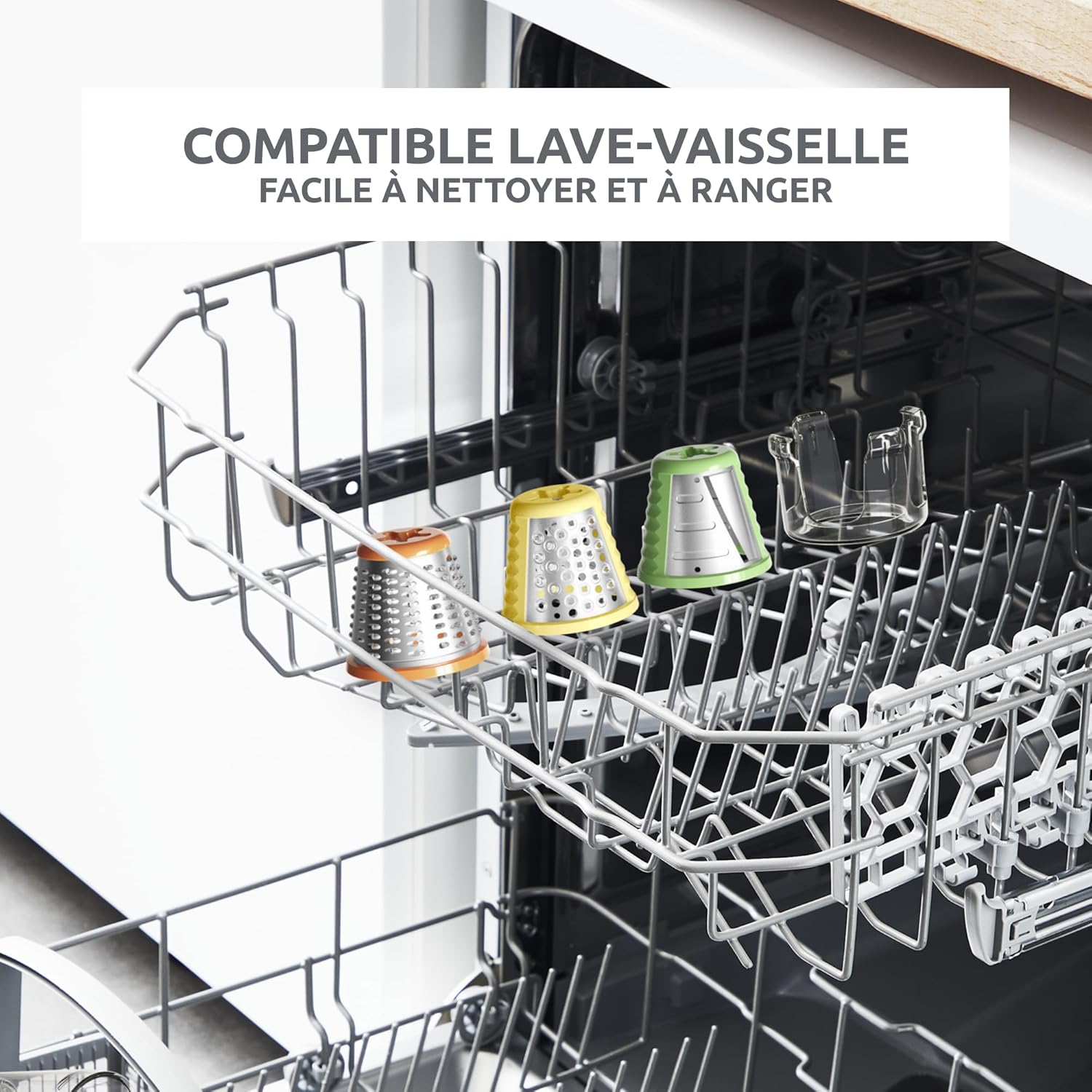 Moulinex Fresh Express Découpe-légumes 5-en-1 8