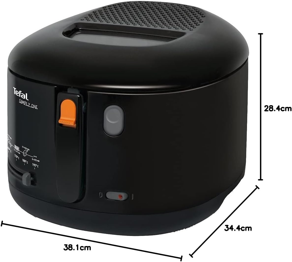 Simply One, Tefal Friteuse à huile, 1.2 kg de frites, Format compact 3