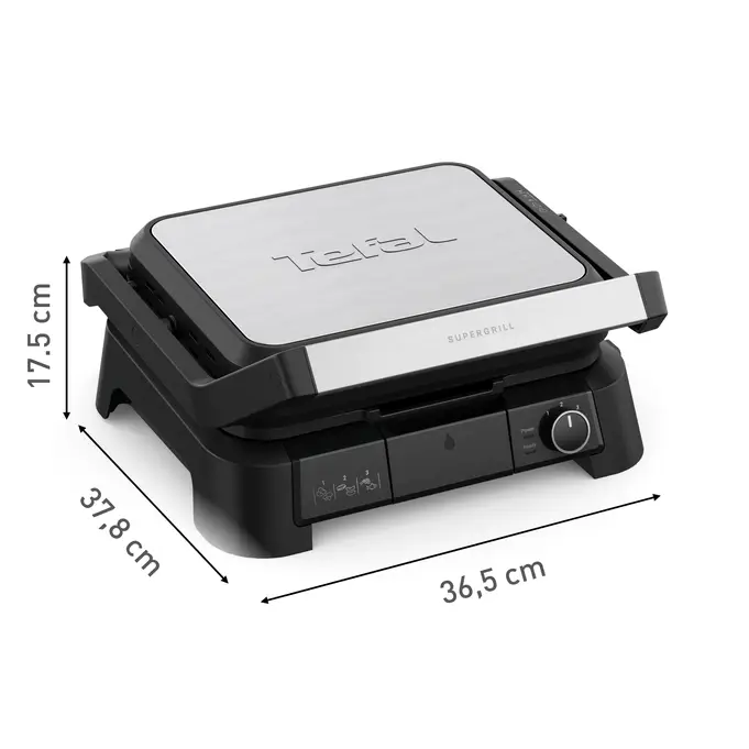 Tefal SuperGrill 3-in-1 – Contact Grill, Barbecue & Oven Position 8