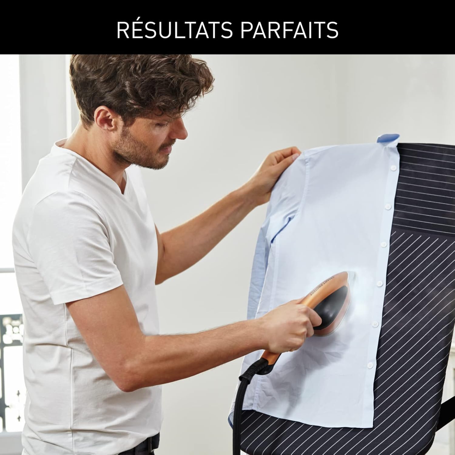 Calor Ixeo Power All-in-One Garment Care System QT2020C0 Black/Copper 7