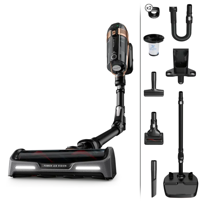 Rowenta X-Force Flex 15.60 Cordless Stick Vacuum – 230AW – 80min – Animal – RH99F1WO by Rowenta