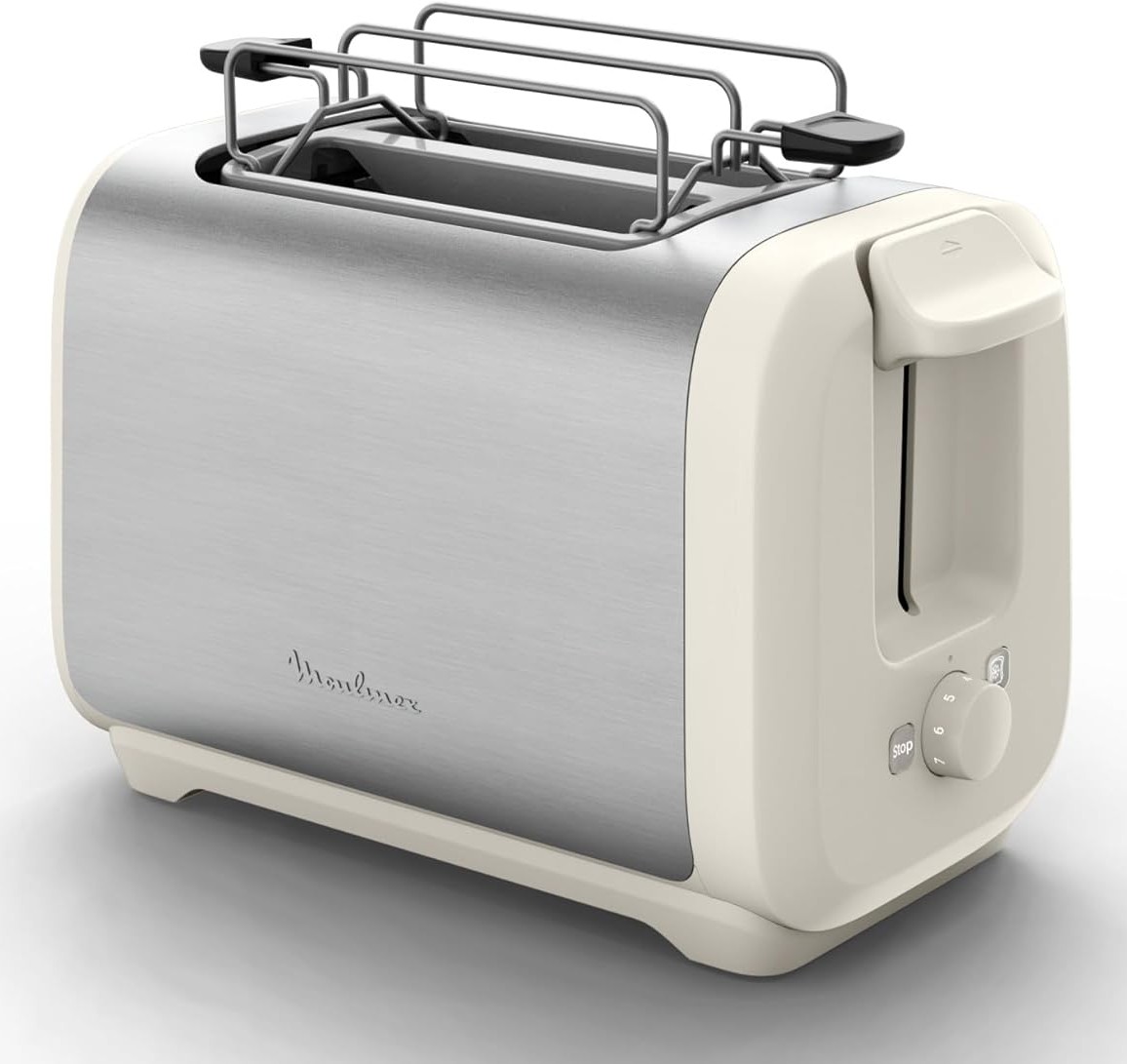 محمصة خبز مولينكس سوبِيتو بفتحتين مع سخان معجنات، 1300 واط by Moulinex