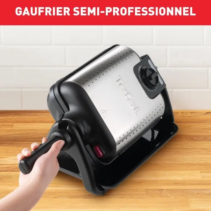 Tefal King Size Appareil à gaufre semi pro, 1200 W 2