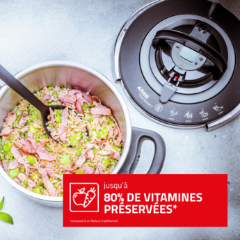 NUTRICOOK®+ Stainless Steel Pressure Cooker - Induction Compatible 4