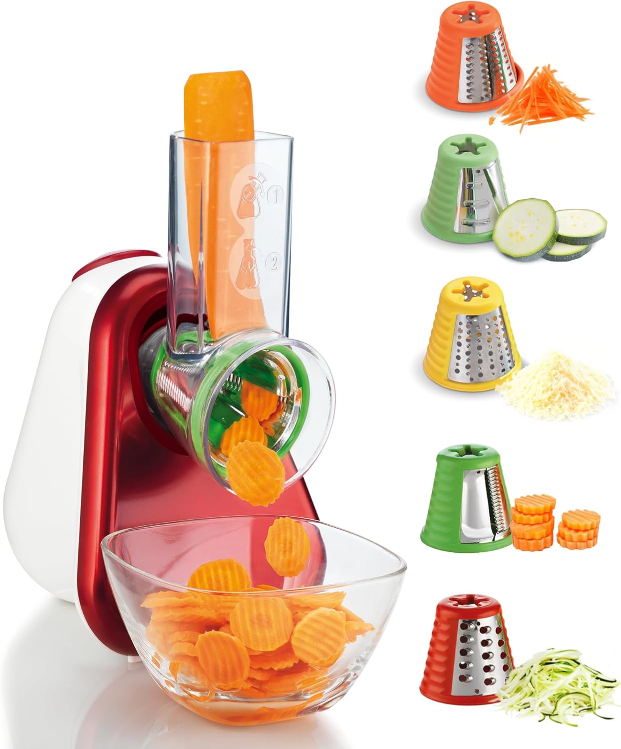 مولينكس فريش إكسبرِس 5 في 1 مفرمة/قطّاعة خضروات by Moulinex