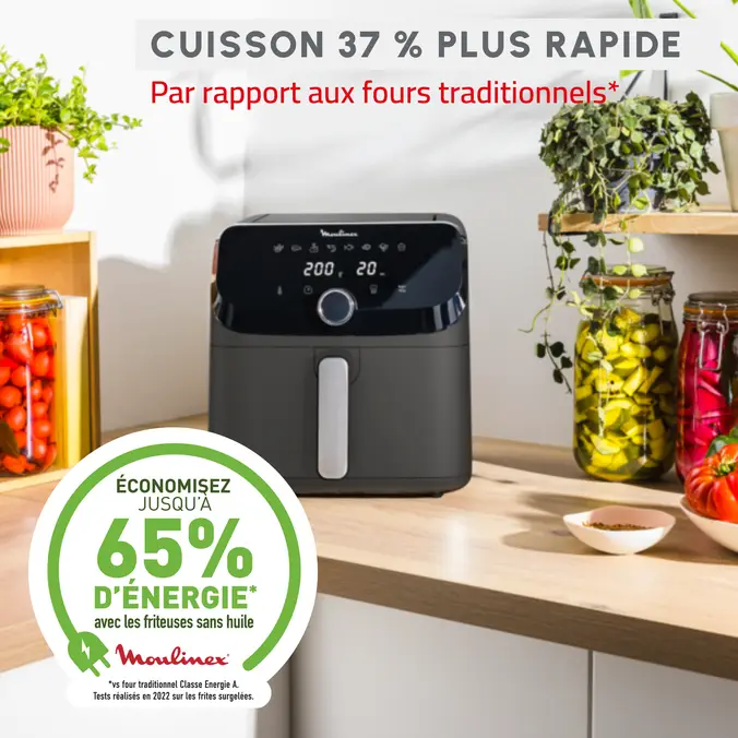 Easy Fry Mega EZ855D20 Air Fryer - 8 Programs - 7.5 L 6