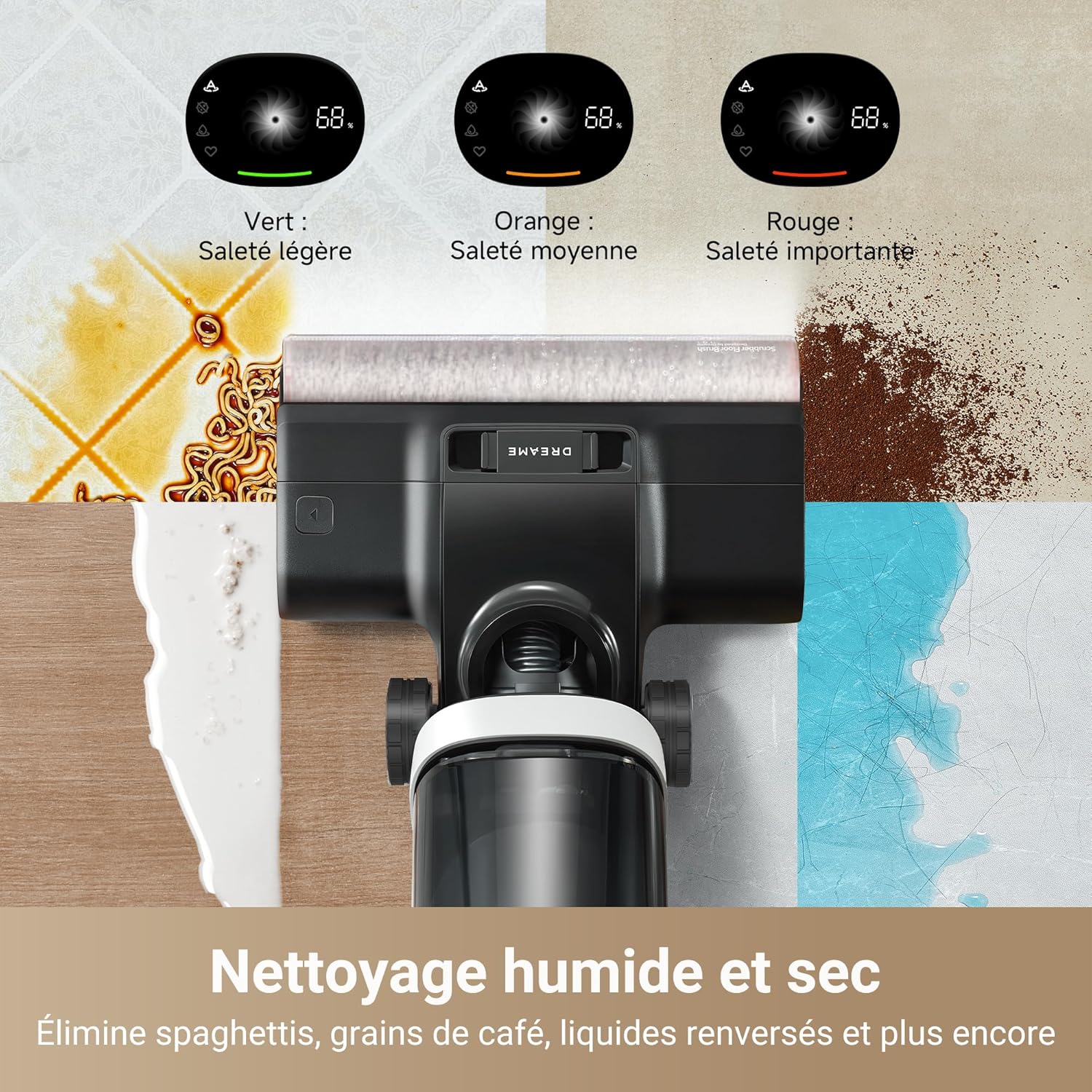 دريم H14 برو مكنسة كهربائية للغسيل والشفط 5