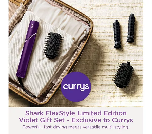 SHARK FlexStyle HD432VPUK Limited Edition 4-in-1 Air Styler & Hair Dryer – Purple by Shark - View 2