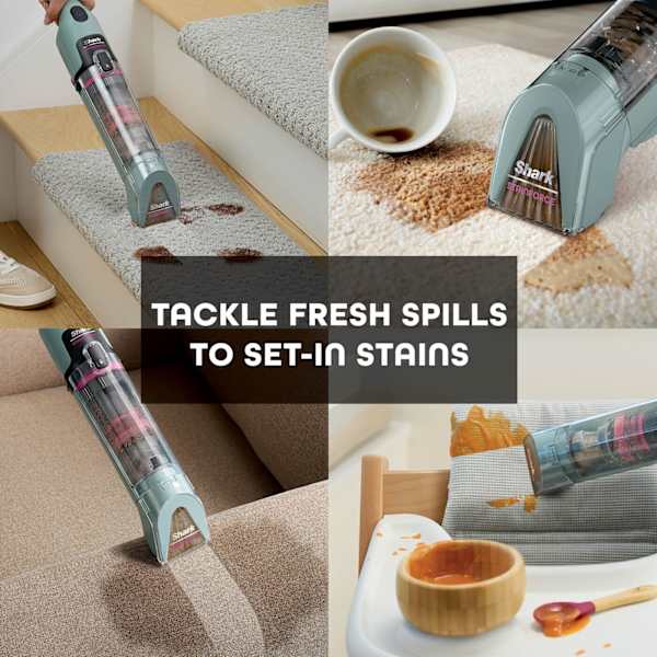 Shark StainForce Nettoyeur de Taches Sans Fil HX100UKCP 5