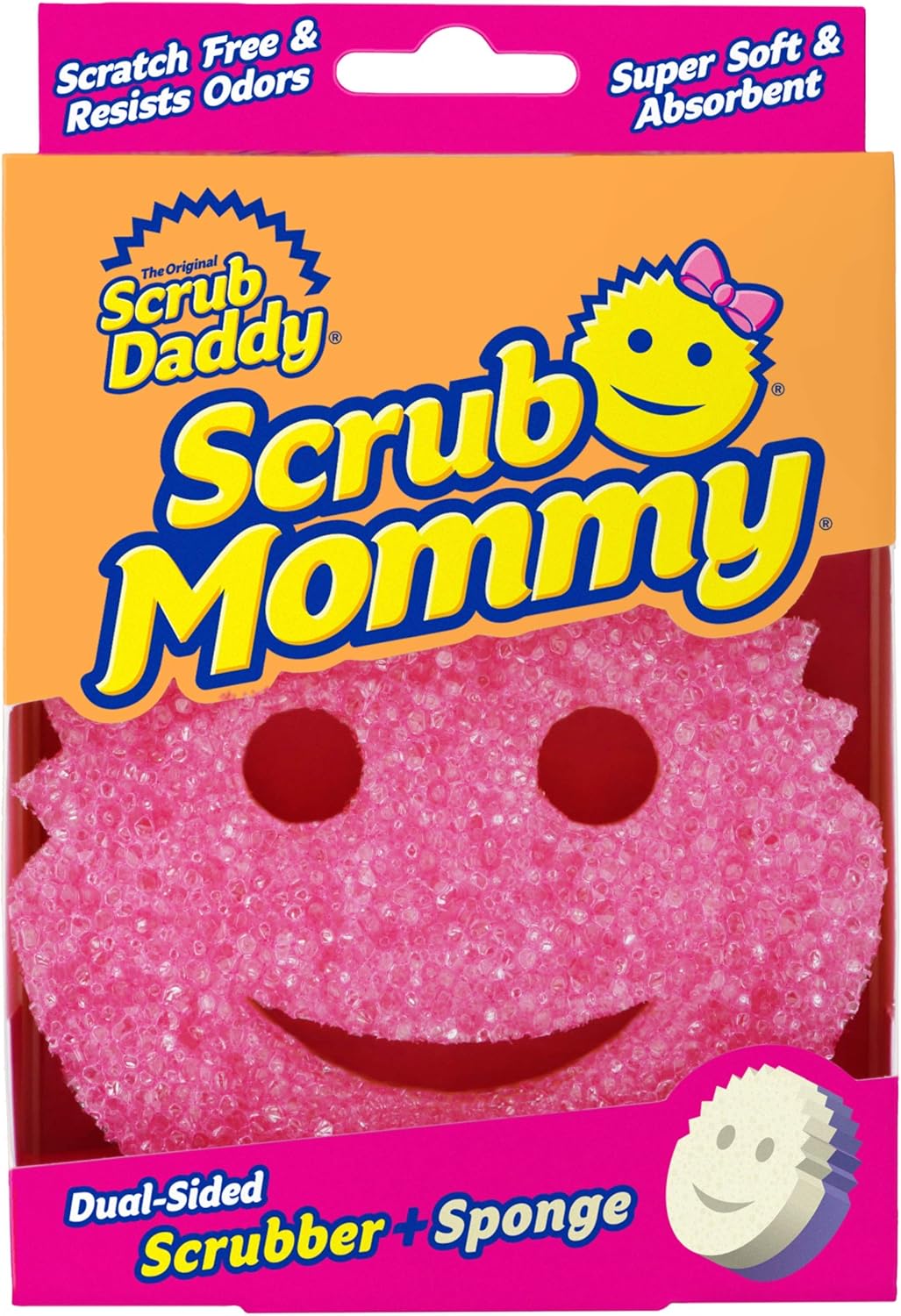 Scrub Mommy – Scratch-Free Dual-Sided Sponge for Kitchen and Home by 5five
