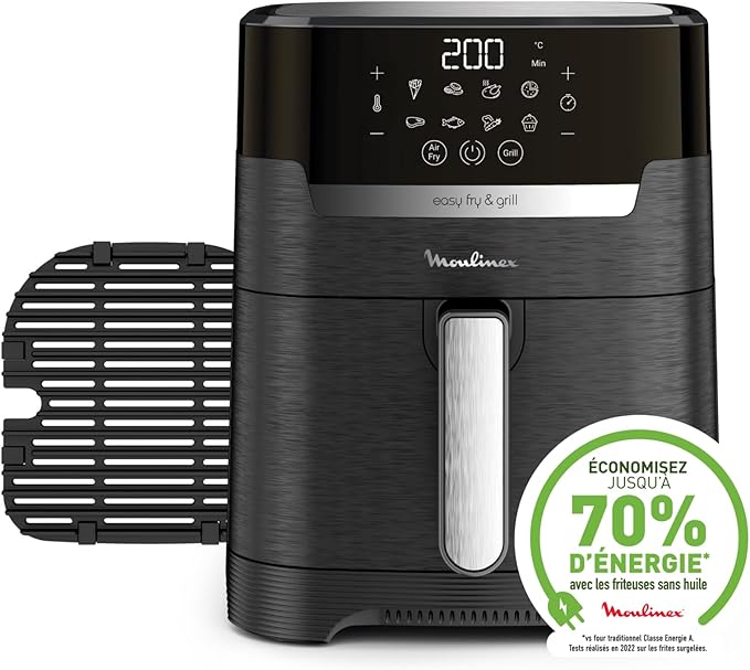Moulinex Easy Fry & Grill Digital 2-en-1 Friteuse sans huile XL + gril, 4,2 L 3