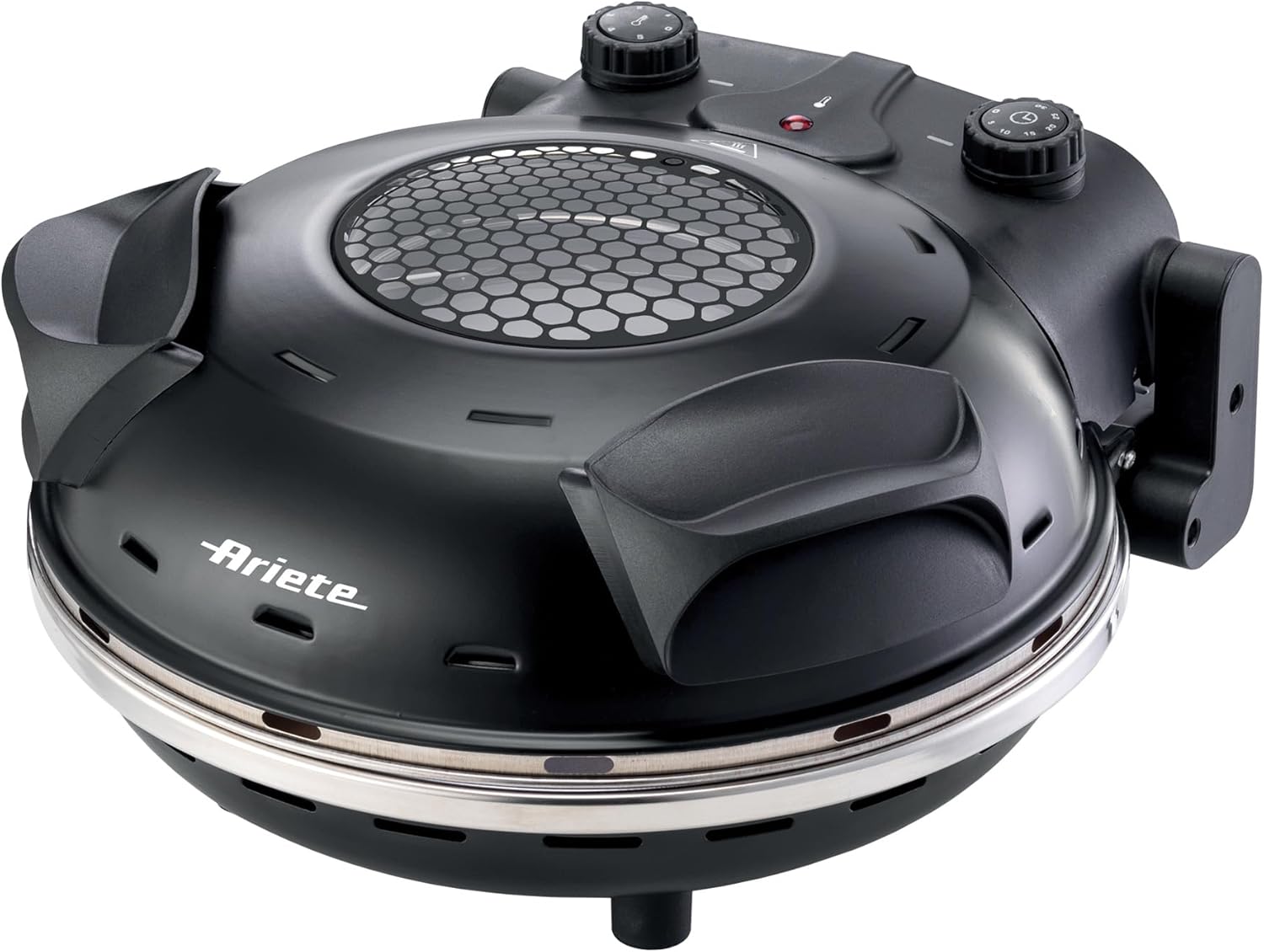 فرن بيتزا أريتي مع نافذة | أسود by Ariete - View 2