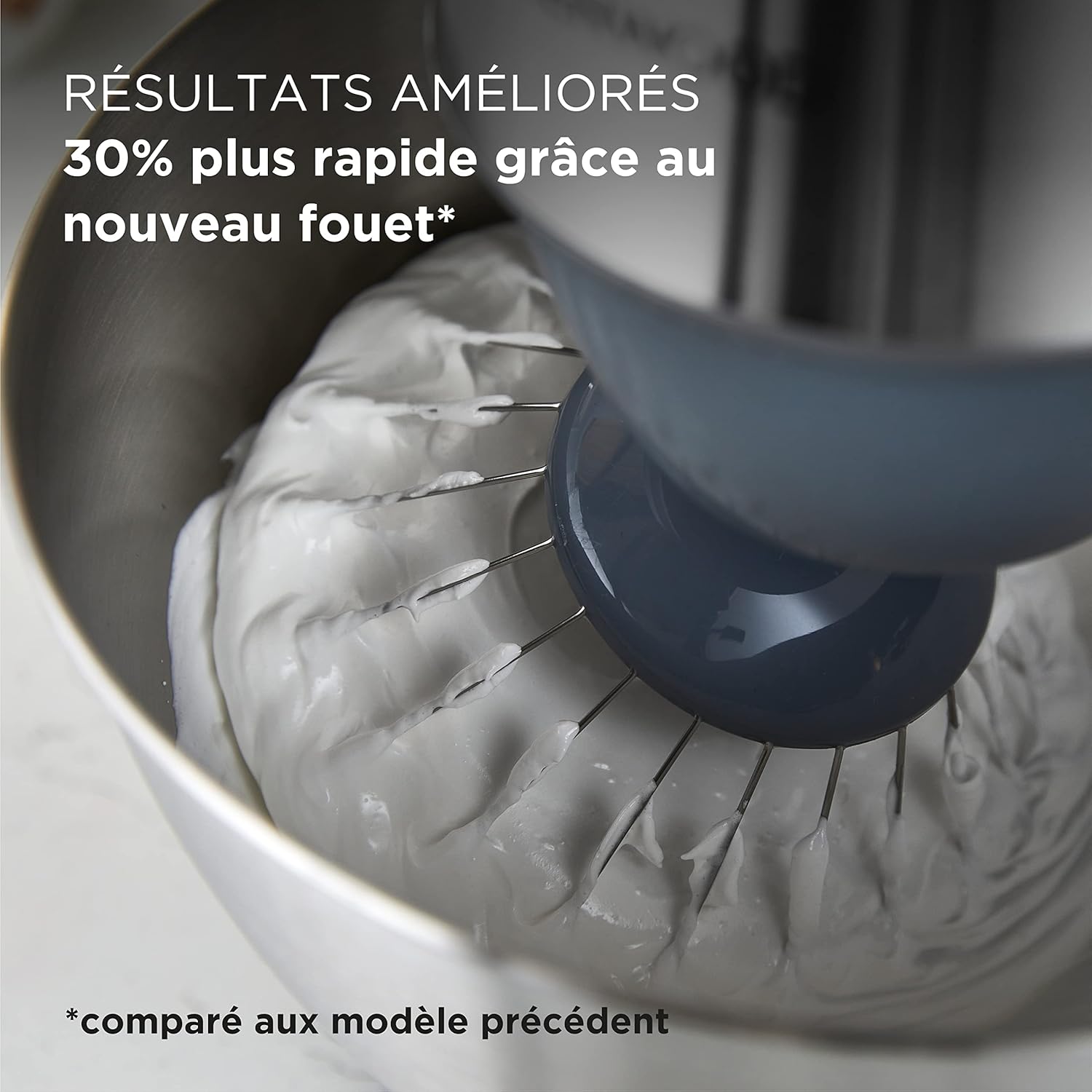 Kenwood KHC29.A0SI Robot pâtissier, 1000 W, 4,3 L, plastique, acier inoxydable, argenté 3