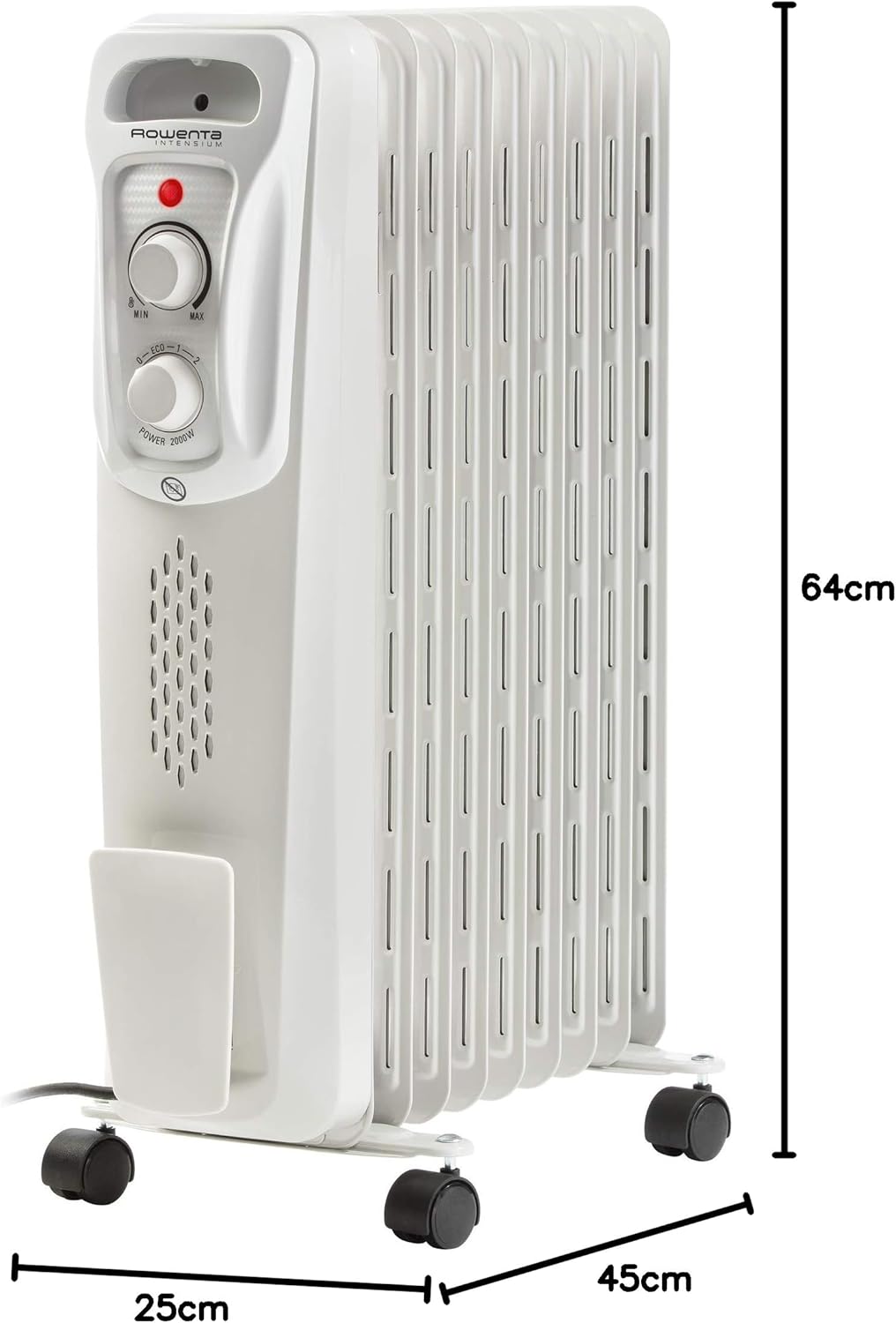 Rowenta Intensium Radiateur à bain d’huile 2000 W 7