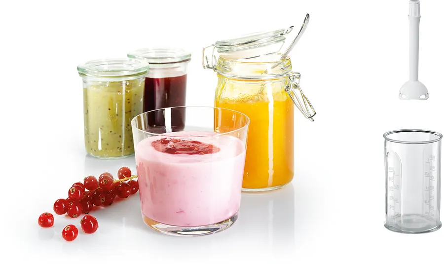 خلاط يدوي ومضرب كهربائي ErgoMixx بقوة 450 واط أبيض 7