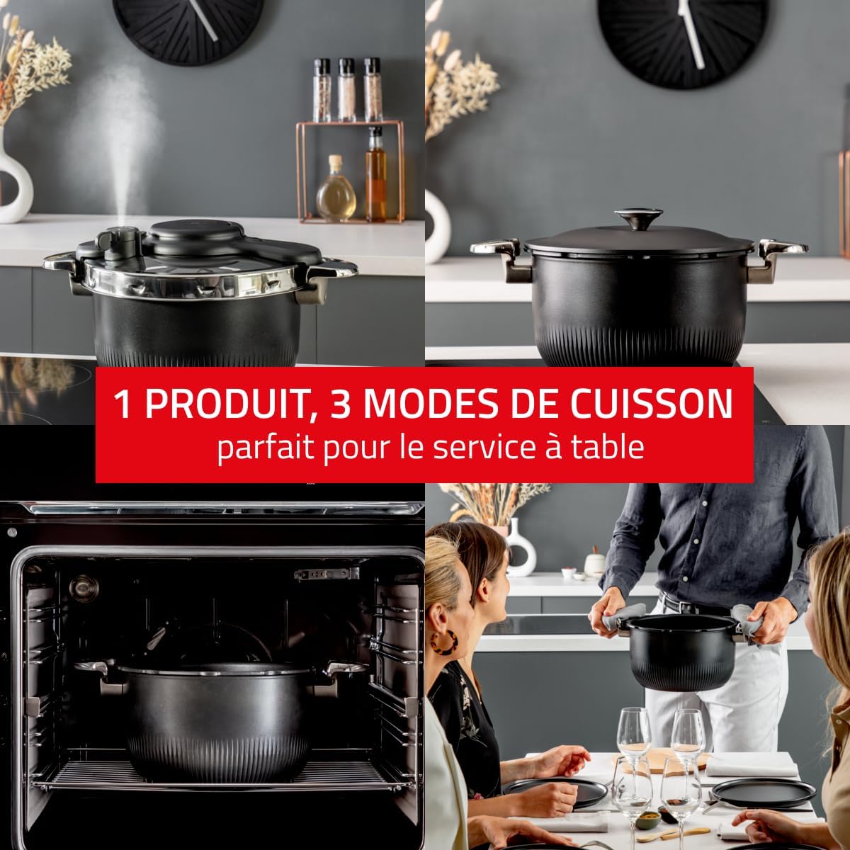 Cocotte Seb Tempo 6L 3